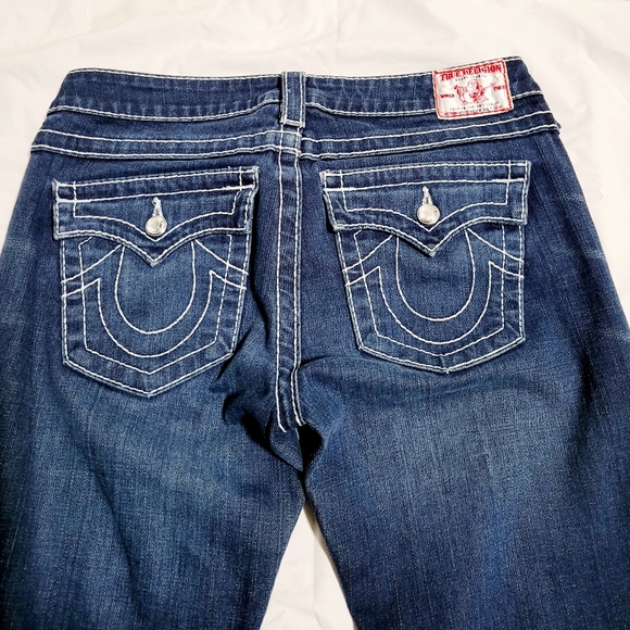 True Religion Jeans Women Flare & Wide Leg Jeans, Size 29 - Picture 8 of 16